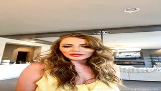 Buxomy dark-haired cougar, Savannah Watson is railing arock rigid manhood in the living bedroom