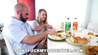 Light-Haired Nubile PHAT ASS WHITE GIRL Alyssa Cole Gets Her Way With Daddy’s Buddy