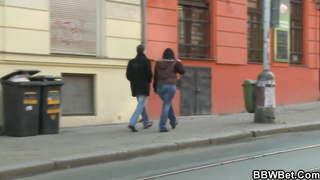 BBWBET - Can he score with dark haired plus-size