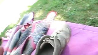 Dishy linda luvs bang-out with a random pal