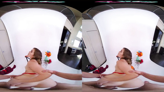 VRHUSH Kinky photoshoot with jaw-dropping blond Katie Kush