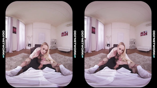 Mischievous VR hump physician Angel Wicky bj's & rails your wiry penis in POINT OF VIEW