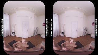 Mischievous VR hump physician Angel Wicky bj's & rails your wiry penis in POINT OF VIEW