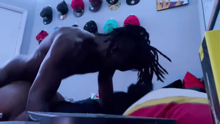 She luvs this ginormous weenie