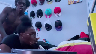 She luvs this ginormous weenie