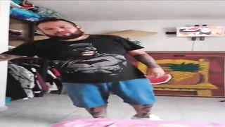 Mischievous housewife is having steaming fucky-fucky with a insatiable plumber, in the middle of the night