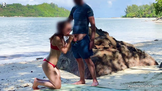 Lost in Paradise - Caught Boning on a Lonely Beach