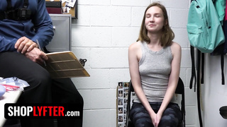 Shoplyfter - Super-Cute Honey Caught Stealing Submits Her Shitpipe To Officer To Get Out Of Grief