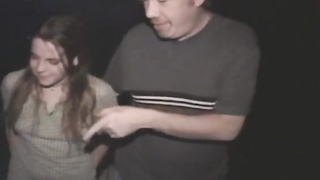 Lil' Breast Hippie Mega-Bitch Gangfucks in Pornography Theater