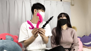 【Cervix day 2】Japanese inexperienced woman mating press spunk inwards cunny