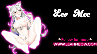 Nasty gamer gal indeed wants some manmeat in her narrow fuckbox - Leah Meow