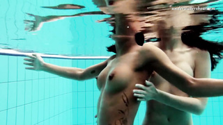 Markova and Zlata best lesbos underwater