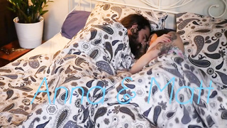 Inked French honey, Anna is doing everything she can think off to sate her paramour, Matt