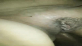 Rectal hook-up liking dame with a prettily hairless vagina is about to get nailed, until she shoots a load