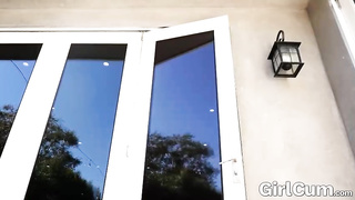 Puny tittd blond is yelling while getting romped tighter than ever before, in the living bedroom