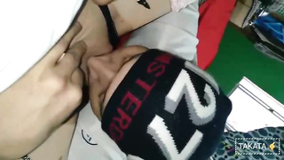 Sultry damsel enjoys the way her man is slurping her up, before porking her brains out