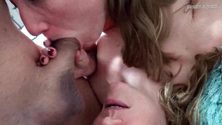 Super Hot COUGAR lovin’ a rigid black rod in homemade swinger movie