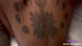 Diminutive Ebony Caught In Motel DarlingNicky