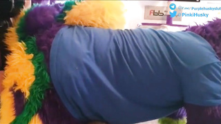 Gets penetrate from Freya in living guest room