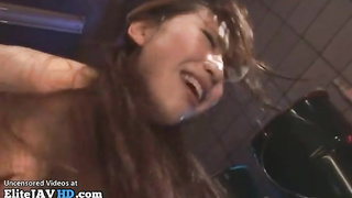 Mischievous stunner with hefty orb loves strong fuck-a-thon