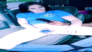 Spun Spinner Snow Bunny Gets Help Fapping In a Public Parking Bunch! Pornography Vids - Tube8