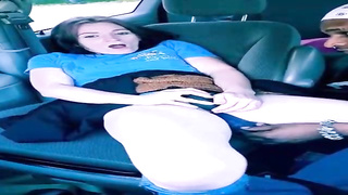 Spun Spinner Snow Bunny Gets Help Fapping In a Public Parking Bunch! Pornography Vids - Tube8
