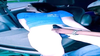 Spun Spinner Snow Bunny Gets Help Fapping In a Public Parking Bunch! Pornography Vids - Tube8