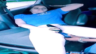 Spun Spinner Snow Bunny Gets Help Fapping In a Public Parking Bunch! Pornography Vids - Tube8