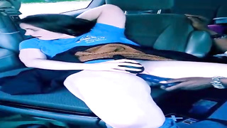 Spun Spinner Snow Bunny Gets Help Fapping In a Public Parking Bunch! Pornography Vids - Tube8