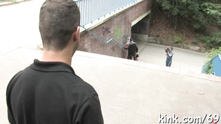 Chick next door tied