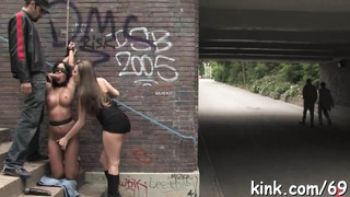 Chick next door tied