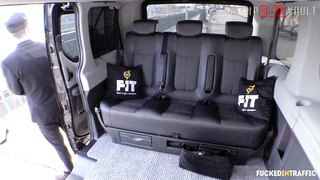 Plowed In Traffic - Jaw-Dropping Gf Has Super-Hot Camper Fuck-A-Thon In The Backseat