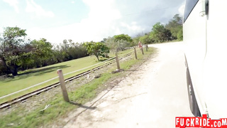 Scorching Surfer Gets Rode on The Bus p11