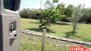 Scorching Surfer Gets Rode on The Bus p11