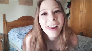 Muslim honey got fully bare in front of the camera and embarked petting her dousing raw snatch