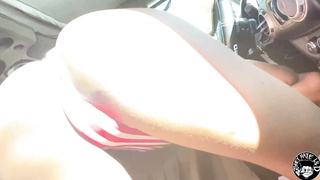 tiny d picks up dreadhead ebony drives her around for hookup preview