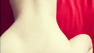 Whorey female is getting penetrated from the back and hoping to get a enormous internal cumshot