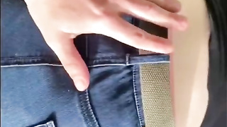 Giant donk doll is getting pulverized from behind and hoping to get a jizz shot, in the end