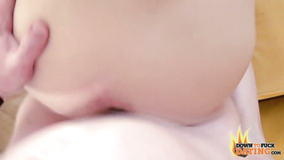 PublicSexDate- LONG HAIRED LIGHT-HAIRED TANIA SWANK SUCKS PIPE AND RAILS IT