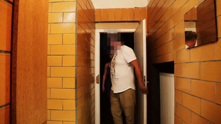 super-bitch pulled out by stepbrother as a free-for-all shag cunny for his homies to use!