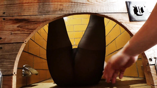 super-bitch pulled out by stepbrother as a free-for-all shag cunny for his homies to use!