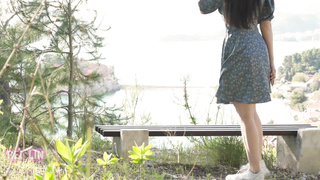 Risky Public Getting Off And Open Up My Booty - Reislin Outdoor