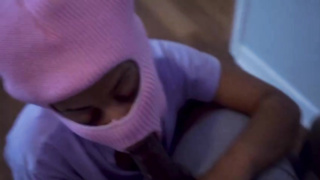 Stacy is providing a deep deep throat to a insatiable, black stud, before getting boinked from the back