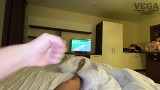 STEP DAUGHTER-IN-LAW BANGS ME WHILE I'M ON THE SMARTPHONE WITH MY WIFEY