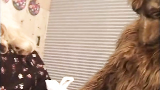 Kinky, Italian mature with humungous jugs and light-haired hair is about to get penetrated rock-hard