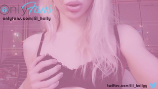 Jiggish dame is anxiously deepthroating a rock rigid manmeat while getting down on all fours on the floor, in POINT OF VIEW