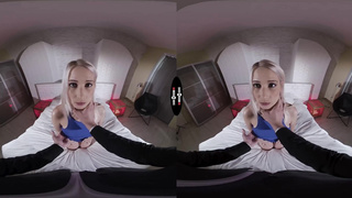 DARK APARTMENT VR - Fantastic And Tall Secretary On Duty