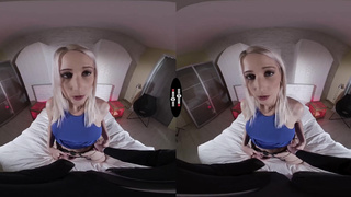 DARK APARTMENT VR - Fantastic And Tall Secretary On Duty