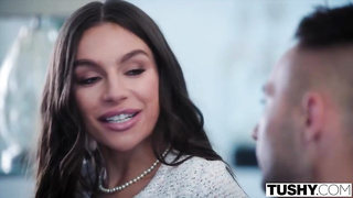 Ass Fucking fuck-a-thon luving, tatted black-haired, April is doing it with a dude who sn't her colleague