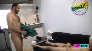 Bavarian German Turk 18yo lets Arab refugee finger and boink her naked